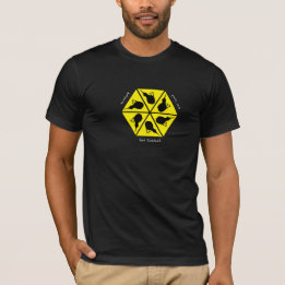 T-shirt Kiwi Bird & New Zealand/ Aotearoa Islands (pizza)