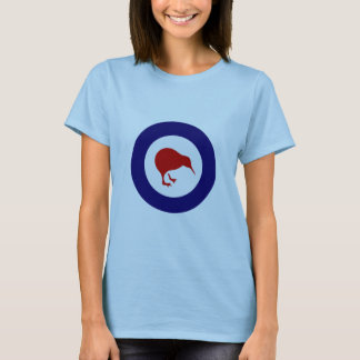 T-shirt kiwi de rondeau de la Nouvelle Zélande