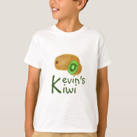 Kiwi Design adorable avec 'K' initial
