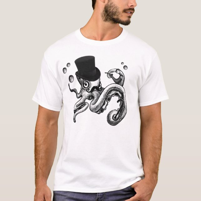 T-shirt Kiwi le poulpe de fantaisie (Devant)