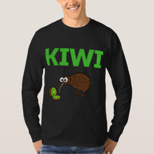 T-shirt Kiwi Oiseau et fruit Funny mignon Oiseau néo-zélan