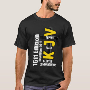 T-shirt KJV 1611 Bible avec Apocrypha Israelite Vêtements