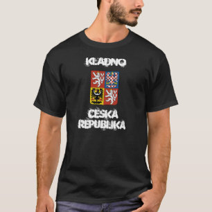 T-shirt Kladno, République tchèque avec armoiries
