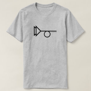T-SHIRT KLAXON 2 DE TRYSTERO MUTTED