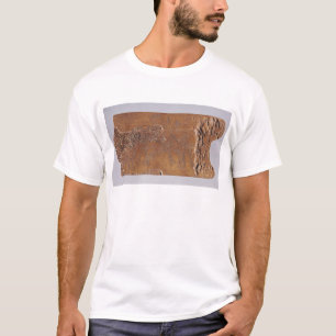 T-shirt Klaxon de renne découpé avec des cerfs communs et