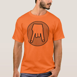 T-shirt klaxons vers le bas