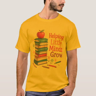 T-Shirt: Kleine Köpfe wachsen lassen - Kinderbüche T-Shirt