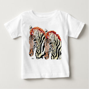 T - Shirt Kleinkinder: Zebra
