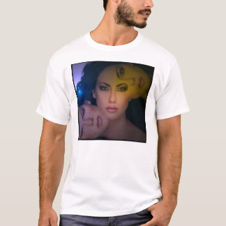 T-shirt Kleur de donker de couche-point de Vrouw
