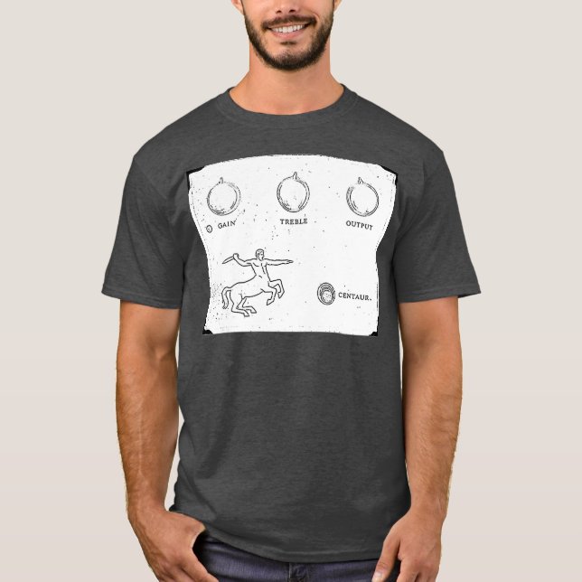 T-shirt Klon Centaur Guitar Pedal (Devant)