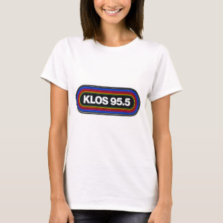 T-shirt Klos fm station de radio rock classique vintage