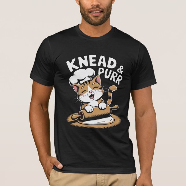 T-shirt Knead & Purr (Devant)