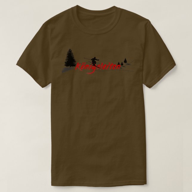 T-shirt Knigsleiten Koenigsleiten Long Ski (Design devant)