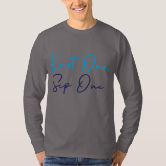 T-shirt Knit One, Sip One