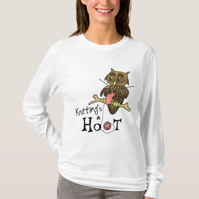 T - Shirt-Knitterschale T-Shirt (Vorderseite)
