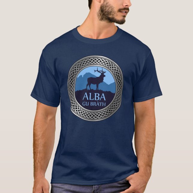 T-shirt Knot Alba Gu Brath (Devant)