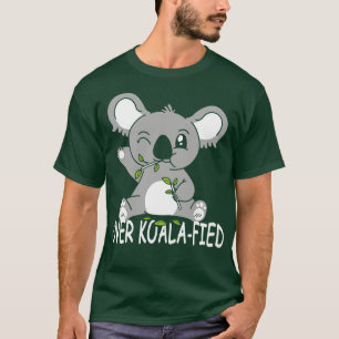 T-shirt Koala Bear Koalafied Sur Des Puns Punny Koalafied