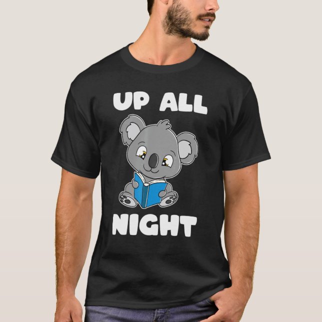 T-shirt Koala Bear Lecture Réserver Tous Les Vêtements De  (Devant)