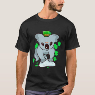 T-shirt Koala Bear Vêtements Leprechaun Shamrock St Patri