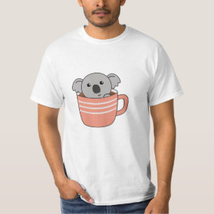 T-shirt Koala Café Café Coupe Cute Animaux Koalas