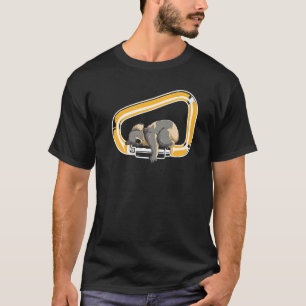 T-shirt Koala Carabiner Escalade Animal mignon Bouldering