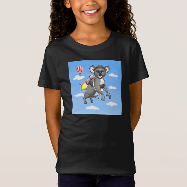 T-Shirt Koala Fusée (Devant)