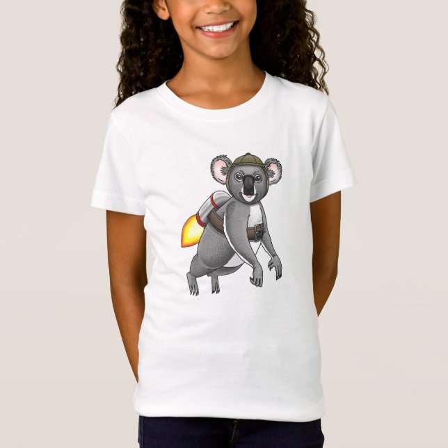 T-Shirt Koala Fusée (Devant)