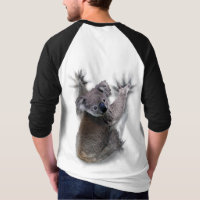 Koala Hang Sur Le Dos Cute Ours Australie Animal