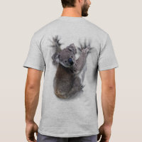 Koala Hang Sur Le Dos Cute Ours Australie Animal