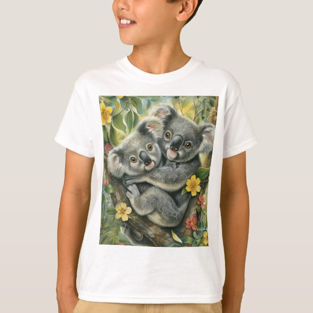 T-shirt Koala Love Kids (Devant)