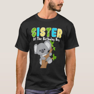T-shirt Koala Ours Anniversaire Soeur De L'Anniversaire Bo