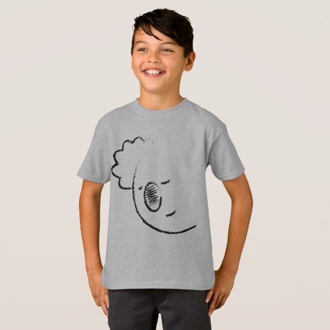 T-shirt Koala paisible (Devant entier)