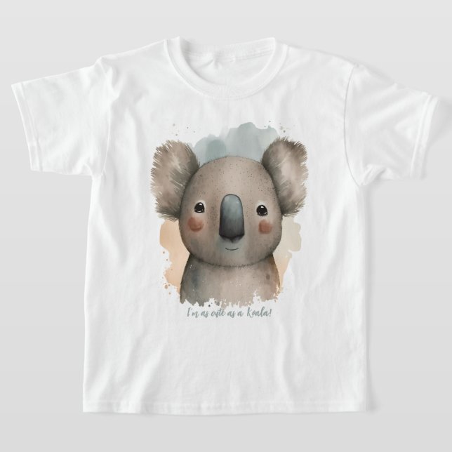 T-shirt Koala personnalisé (Poser)