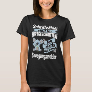 T-shirt Koala Saying Schlafen vs Laufen Humour avec Koala