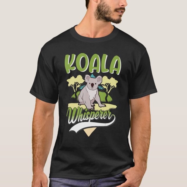 T-shirt Koala Whisperer (Devant)