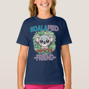 T-shirt Koalafied Ami drôle de jeu de mot Cute baby Koala