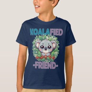 T-shirt Koalafied Ami drôle de jeu de mot Cute baby Koala 