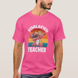 T-shirt Koalafied Enseignant Enseignant Funny Koala Lover