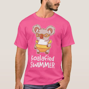 T-shirt Koalafied Swimmer Koala Bear Amoureux des animaux 