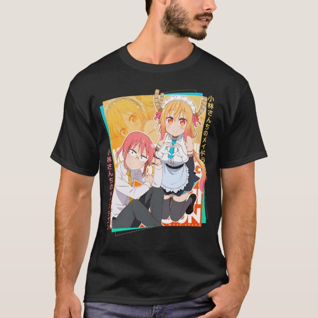 T-shirt Kobayashi-San Chi No Maid Dragon (Devant)