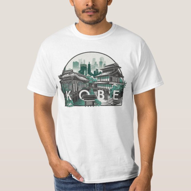 T-shirt Kobe City Japon (Devant)