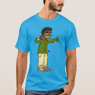 T-shirt Kodak Black Cartoon Tee