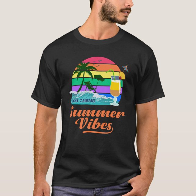 T-shirt Koh Chang Thailand Phuket Souvenir Pattaya Bangkok (Devant)