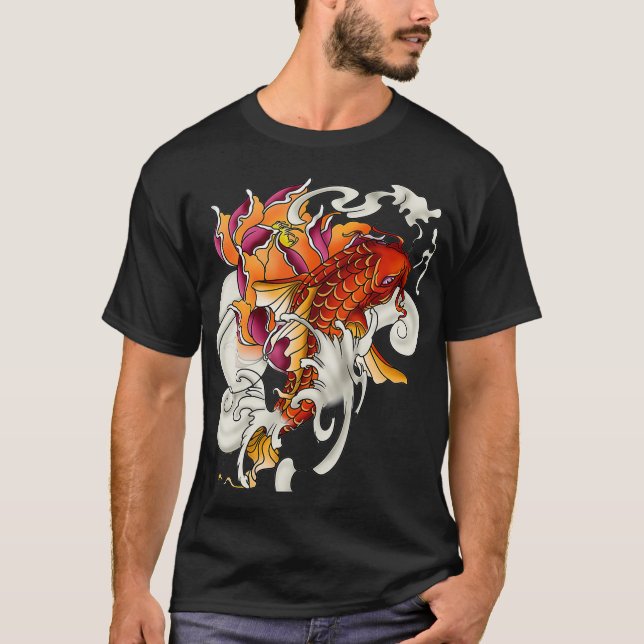T-shirt Koi Fish _18 (Devant)