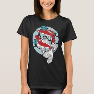 T-shirt Koi Fish Swnatation
