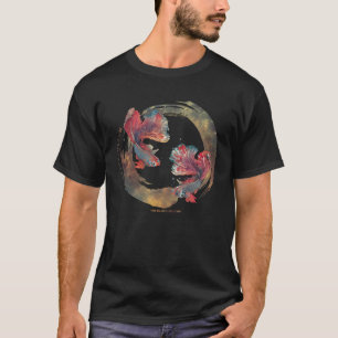 T-shirt koi fish vie vêtements en japonais poisson koi mur