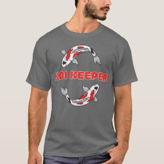 T-shirt Koi Keeper Fish Pond Carp Japan Japanese Art Asian