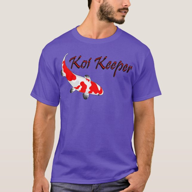 T-shirt Koi Keeper Papillon Koi Pond Showa Koi Fish (Devant)