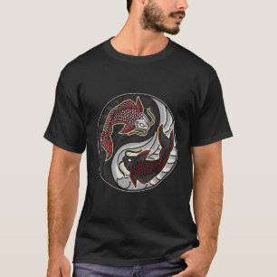 T-shirt Koi Yin Yang Koi Ying Yang Koi Yoga