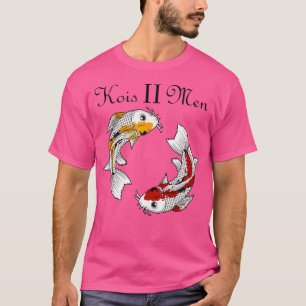 T-shirt Kois Ii Homme Poisson Carp Yin Et Yang Rb Group Fu